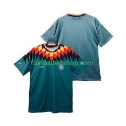 Günstige Fußball Trikotsatz Deutschland Retro Herren Auswärtstrikot 1994 Kurzarm