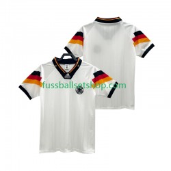 Günstige Fußball Trikotsatz Deutschland 1992 Retro Herren Heimtrikot Kurzarm