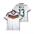 Günstige Fußball Trikotsatz Deutschland MULLER 13 2014 Retro Herren Heimtrikot Kurzarm