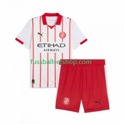 Günstige Fußball Trikotsatz Girona Kinder Heimtrikot 2025-2026 Kurzarm