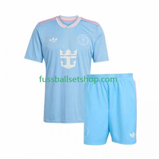 Günstige Fußball Trikotsatz Inter Miami Kinder Ausweichtrikot 2025-2026 Kurzarm