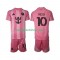 Günstige Fußball Trikotsatz Inter Miami Lionel Messi 10 Kinder Heimtrikot 2025 Kurzarm
