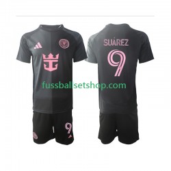 Günstige Fußball Trikotsatz Inter Miami Suárez Luis 9 Kinder Auswärtstrikot 2025 Kurzarm