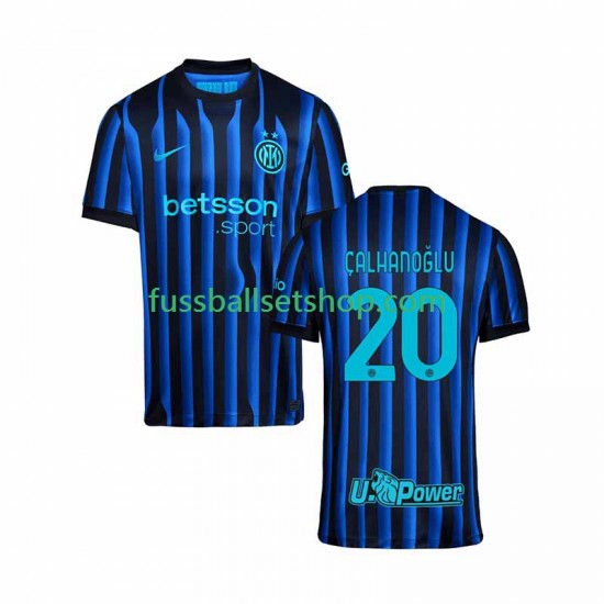 Günstige Fußball Trikotsatz Inter Mailand Hakan Calhanoglu 20 Herren Heimtrikot 2025-2026 Kurzarm