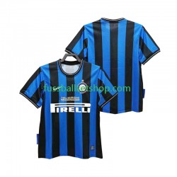 Günstige Fußball Trikotsatz Inter Mailand 2009 Retro Herren Heimtrikot 2010 Kurzarm