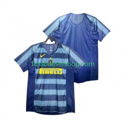 Günstige Fußball Trikotsatz Inter Mailand 2004 2005 Retro Herren Ausweichtrikot Kurzarm