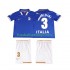Günstige Fußball Trikotsatz Italien MALDINI 3 1996 Retro Kinder Heimtrikot Kurzarm