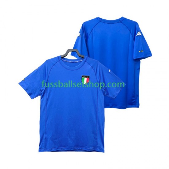 Günstige Fußball Trikotsatz Italien 2000 Retro Herren Heimtrikot Kurzarm