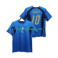 Günstige Fußball Trikotsatz Italien Totti 20 Retro Herren Heimtrikot 2006 Kurzarm