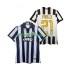 Günstige Fußball Trikotsatz Juventus Turin Andrea Pirlo 21 2014 2015 Retro Herren Heimtrikot Kurzarm