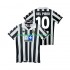 Günstige Fußball Trikotsatz Juventus Turin DEL PIERO 10 2000 Retro Herren Heimtrikot 1999 Kurzarm