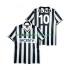 Günstige Fußball Trikotsatz Juventus Turin DEL PIERO 10 1995 1996 Retro Herren Heimtrikot Kurzarm