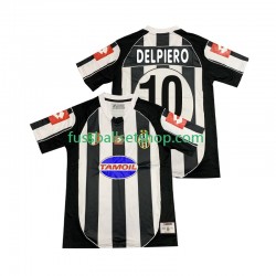 Günstige Fußball Trikotsatz Juventus Turin DEL PIERO 10 2003 Retro Herren Heimtrikot 2002 Kurzarm
