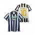 Günstige Fußball Trikotsatz Juventus Turin TEVEZ 10 2014 2015 Retro Herren Heimtrikot Kurzarm