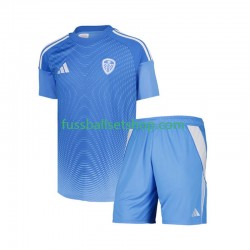 Günstige Fußball Trikotsatz Leeds United Torwart Kinder Heimtrikot 2025-2026 Kurzarm
