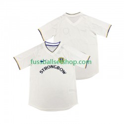Günstige Fußball Trikotsatz Leeds United 2000 2001 Retro Herren Heimtrikot Kurzarm