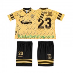 Günstige Fußball Trikotsatz Liverpool FOWLER 23 LWP 1996 Retro Kinder Ausweichtrikot 1994 Kurzarm