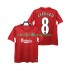 Günstige Fußball Trikotsatz Liverpool GERRARD 8 2004 2005 Retro Herren Heimtrikot Kurzarm
