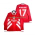 Günstige Fußball Trikotsatz Liverpool MCMANAMAN 17 1993 1995 Retro Herren Heimtrikot Langarm