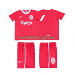 Günstige Fußball Trikotsatz Liverpool LWP 1997 Retro Kinder Heimtrikot 1998 Kurzarm