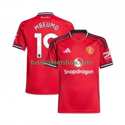 Günstige Fußball Trikotsatz Manchester United Bryan Mbeumo 19 Herren Heimtrikot 2025-2026 Kurzarm