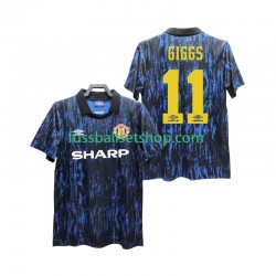 Günstige Fußball Trikotsatz Manchester United GIGGS 11 1993 Retro Herren Heimtrikot Kurzarm