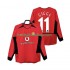 Günstige Fußball Trikotsatz Manchester United GIGGS 11 2004 Retro Herren Heimtrikot 2002 Langarm