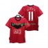 Günstige Fußball Trikotsatz Manchester United GIGGS 11 2009 Retro Herren Heimtrikot 2010 Kurzarm