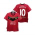 Günstige Fußball Trikotsatz Manchester United ROONEY 10 2009 Retro Herren Heimtrikot 2010 Kurzarm