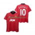 Günstige Fußball Trikotsatz Manchester United ROONEY 10 2013 2014 Retro Herren Heimtrikot Kurzarm