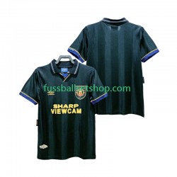 Günstige Fußball Trikotsatz Manchester United 1993 Retro Herren Auswärtstrikot 1994 Kurzarm