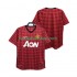 Günstige Fußball Trikotsatz Manchester United 2012 2013 Retro Herren Heimtrikot Kurzarm