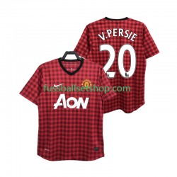 Günstige Fußball Trikotsatz Manchester United V PERSIE 20 2012 2013 Retro Herren Heimtrikot Kurzarm