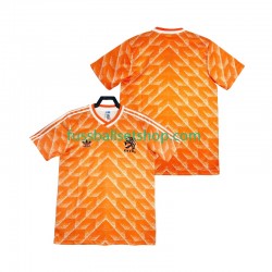 Günstige Fußball Trikotsatz Niederlande 1988 Retro Herren Heimtrikot Kurzarm