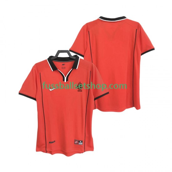 Günstige Fußball Trikotsatz Niederlande Retro Herren Heimtrikot 1998 Kurzarm
