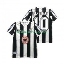 Günstige Fußball Trikotsatz Newcastle United FERDINANE 10 1995 1997 Retro Herren Heimtrikot Kurzarm