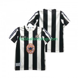 Günstige Fußball Trikotsatz Newcastle United 1995 1997 Retro Herren Heimtrikot Kurzarm