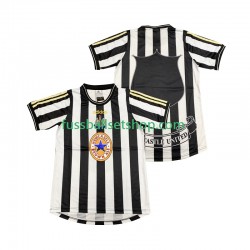 Günstige Fußball Trikotsatz Newcastle United 1997 Retro Herren Heimtrikot 1999 Kurzarm