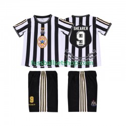 Günstige Fußball Trikotsatz Newcastle United SHEARER 9 1997 Retro Kinder Heimtrikot 1999 Kurzarm