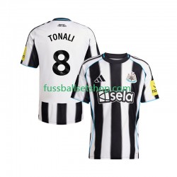 Günstige Fußball Trikotsatz Newcastle United Sandro Tonali 8 Herren Heimtrikot 2025-2026 Kurzarm