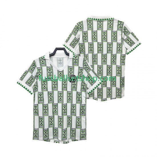 Günstige Fußball Trikotsatz Nigeria Retro Herren Auswärtstrikot 1994 Kurzarm