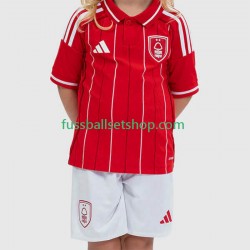 Günstige Fußball Trikotsatz Nottingham Forest Kinder Heimtrikot 2025-2026 Kurzarm