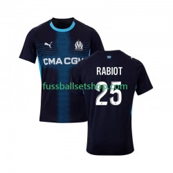 Günstige Fußball Trikotsatz Olympique Marseille Adrien Rabiot 25 Herren Auswärtstrikot 2025-2026 Kurzarm