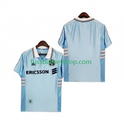 Günstige Fußball Trikotsatz Olympique Marseille Retro Herren Auswärtstrikot 1998 1999 Kurzarm