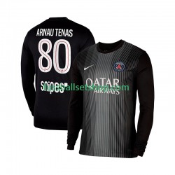 Günstige Fußball Trikotsatz Paris Saint-Germain Arnau Tenas 80 Torwart Herren Heimtrikot 2025-2026 Langarm