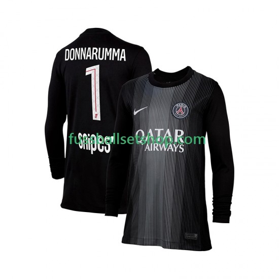 Günstige Fußball Trikotsatz Paris Saint-Germain Gianluigi Donnarumma 1 Torwart Herren Heimtrikot 2025-2026 Langarm