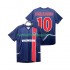 Günstige Fußball Trikotsatz Paris Saint-Germain RONALDINHO 10 2003 Retro Herren Heimtrikot 2002 Kurzarm