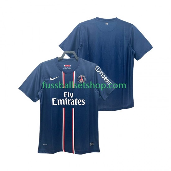 Günstige Fußball Trikotsatz Paris Saint-Germain 2012 2013 Retro Herren Heimtrikot Kurzarm
