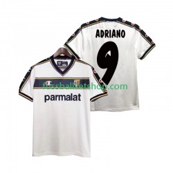 Günstige Fußball Trikotsatz Parma ADRIANO 9 2003 Retro Herren Auswärtstrikot 2002 Kurzarm