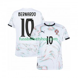 Günstige Fußball Trikotsatz Portugal Bernardo Silva 10 Herren Auswärtstrikot 2025-2026 Kurzarm